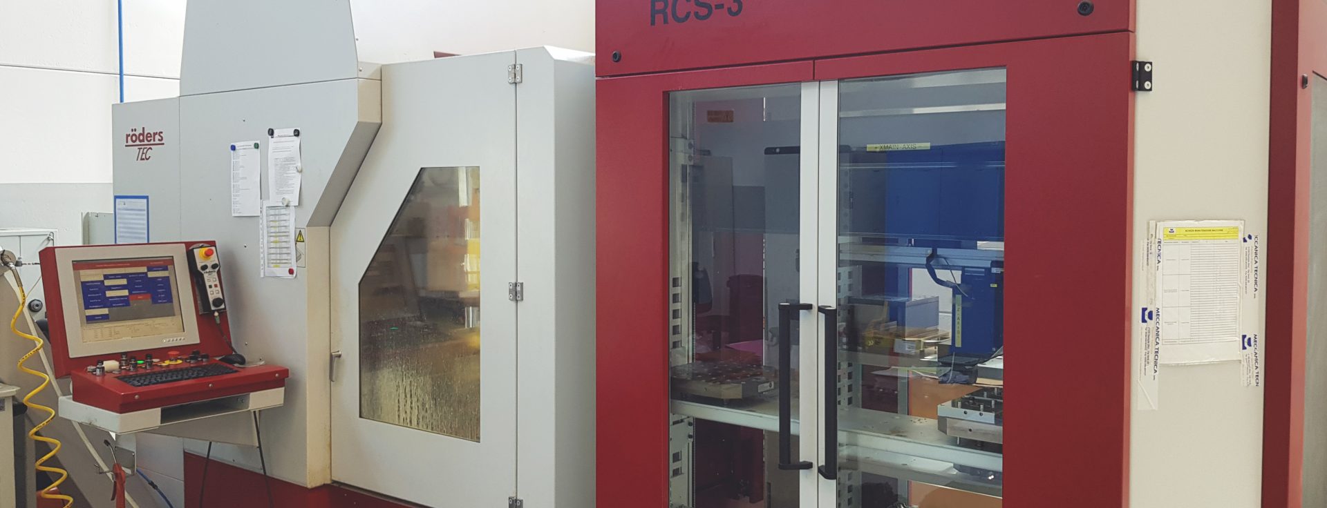 Macchina fresatrice RCS3 RodersTEC