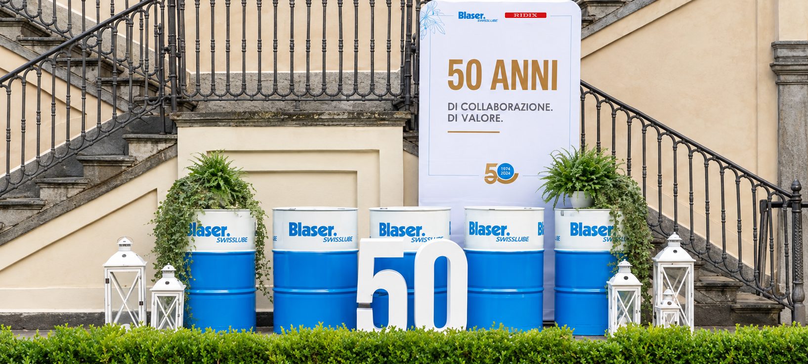 50 anni Ridix e Blaser